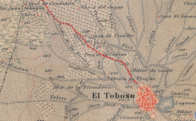 Resultado de imagen de Carril de los Parrales: Desde El Toboso a La Puebla de Almoradiel