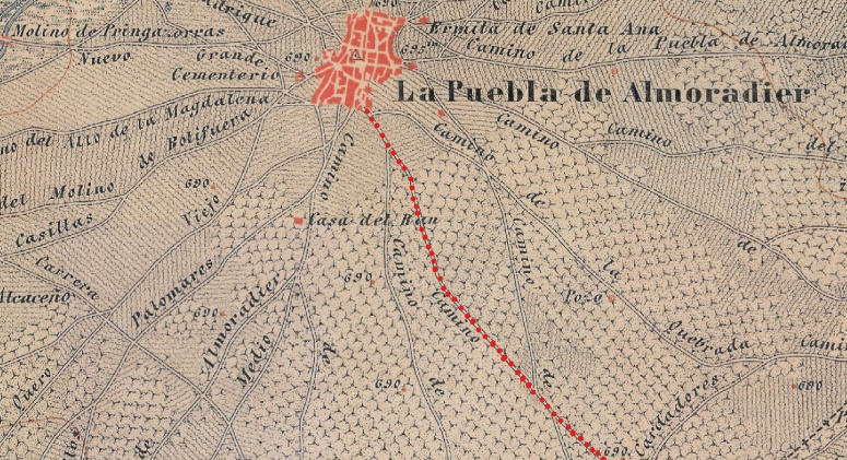 Resultado de imagen de Carril de los Parrales: Desde El Toboso a La Puebla de Almoradiel