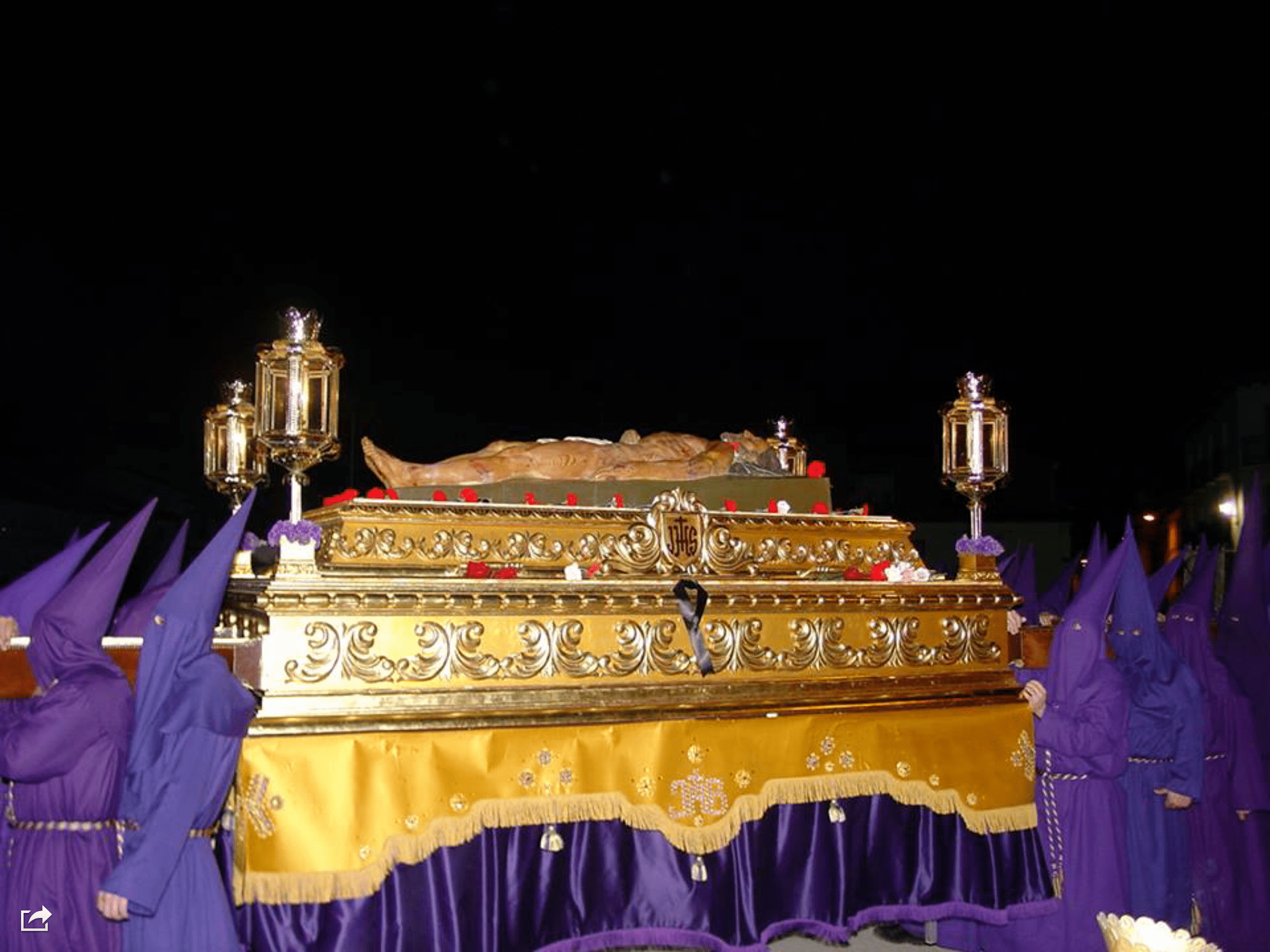 Paso del Santo Sepulcro de Mota del Cuervo. Fotografía de Juan Manuel Ruiz de Valbuena Quejigo