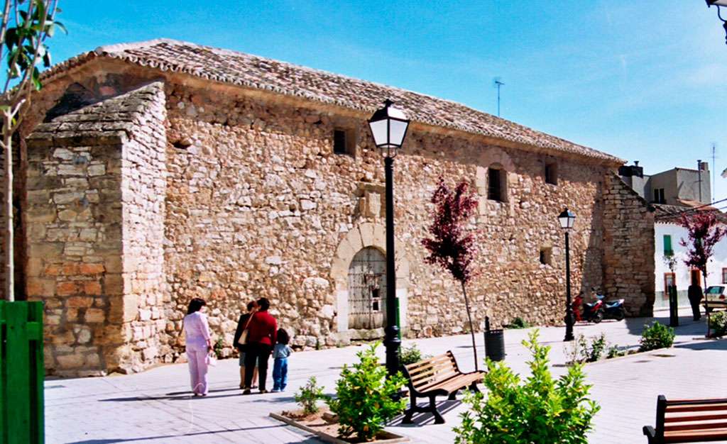 La Tercia Real de Mota del Cuervo en una imagen anterior a su reconstrucción