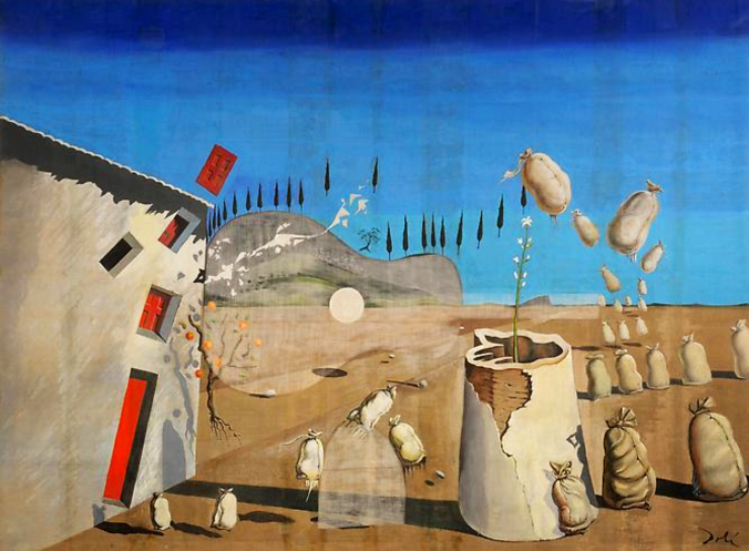Cuadro de Dalí