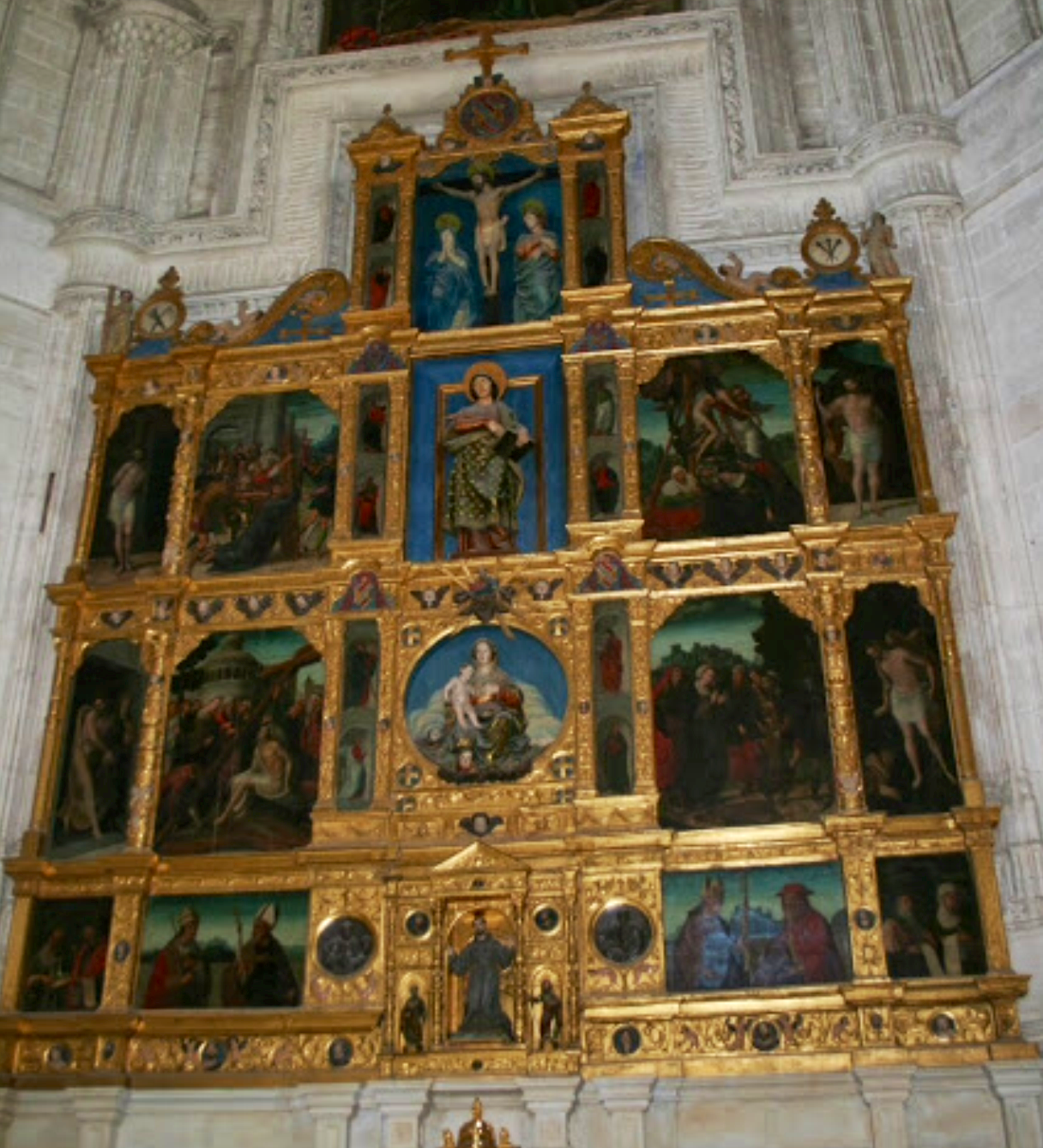 Retablo de Francisco de Comontes para el Hospital de Santa Cruz