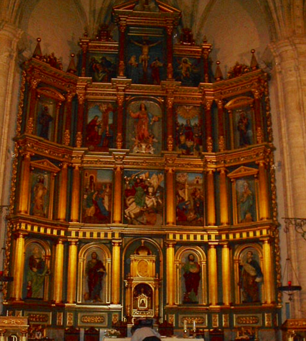Retablo de la iglesia de Villamayor de Santiago