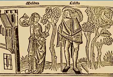 Amores de una moteña y un toboseño, 1550