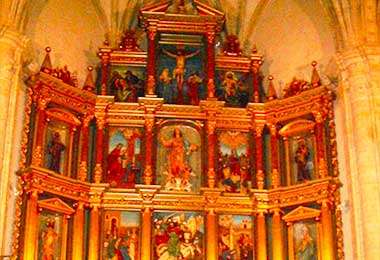 El retablo de la iglesia de La Mota, 1556