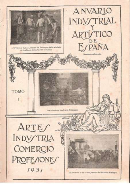 ANUARIO INDUSTRIAL Y ARTÍSTICO DE ESPAÑA 1931