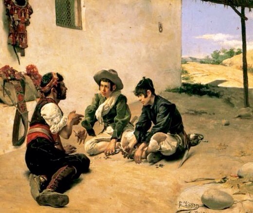 Jugar a naipes en El Toboso, 1530