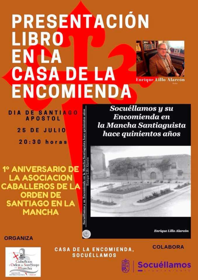 Presentación Libro  “Socuéllamos y su Encomienda en La Mancha Santiaguista hace quinientos años”