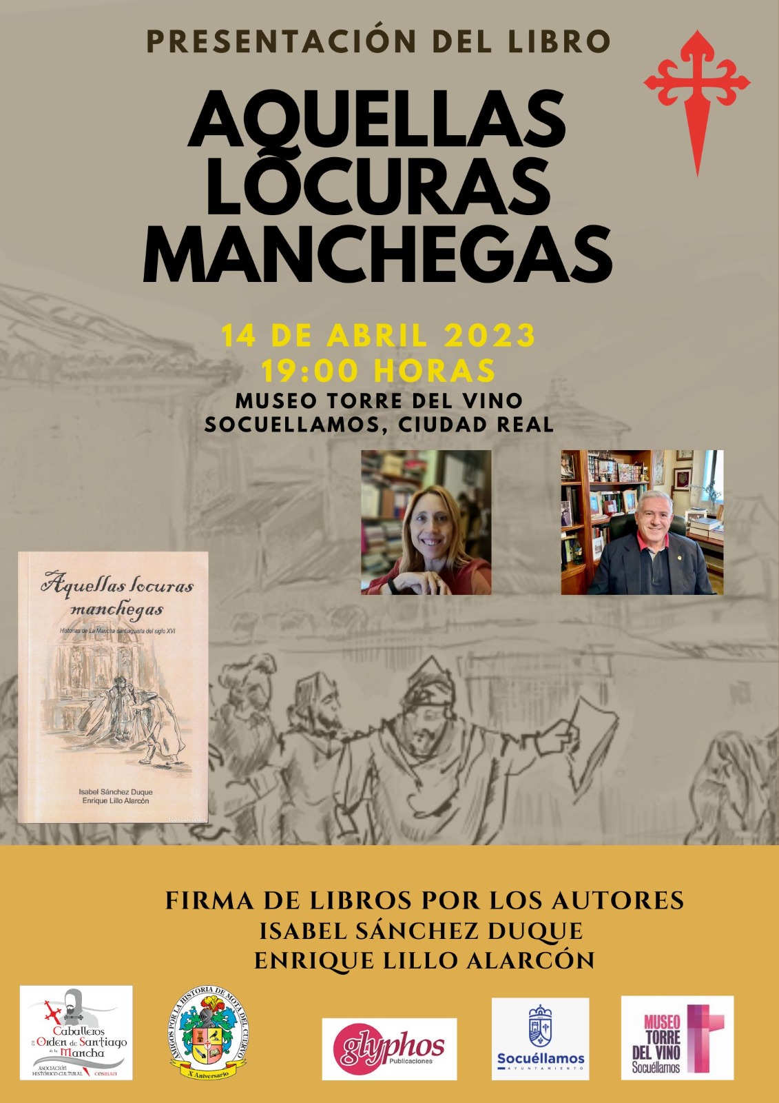 Presentación del Libro "Aquellas locuras Manchegas" en Socuéllamos