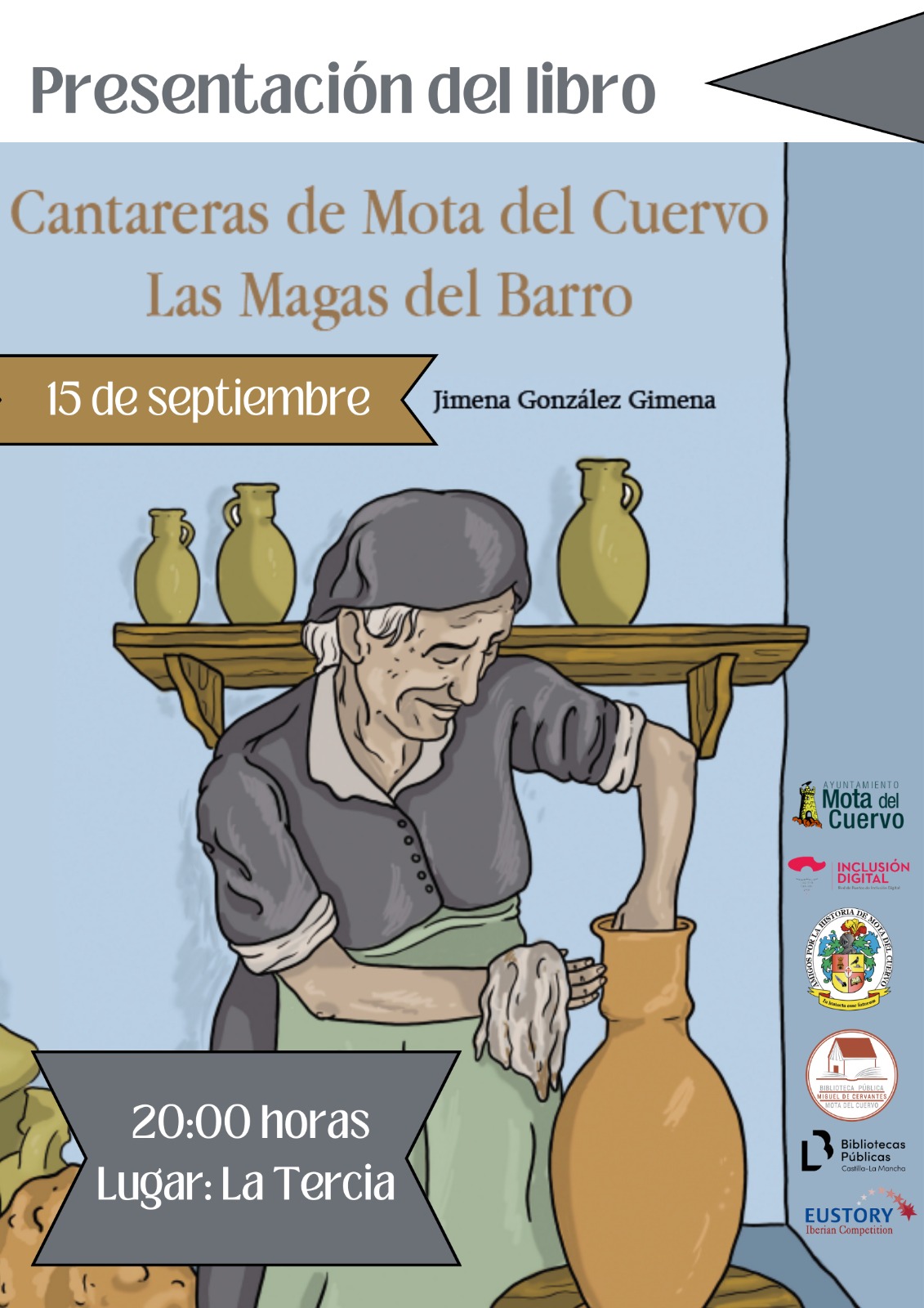 Presentación Libro Cantareras de Mota del Cuervo. Las Magas del barro