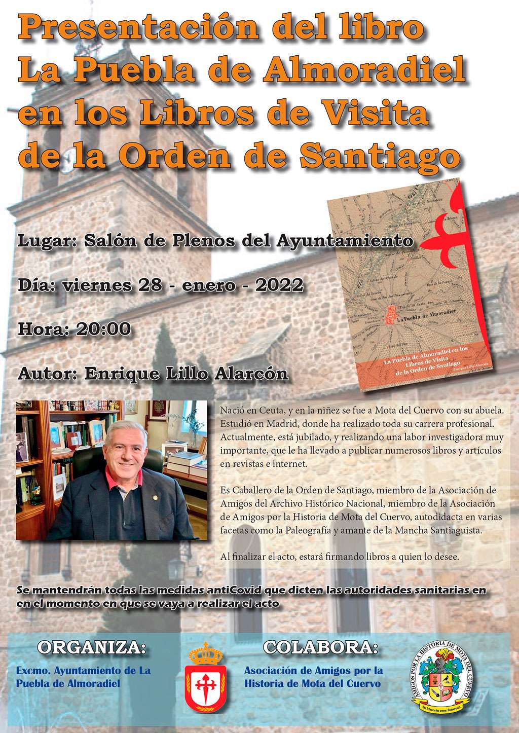 Presentación del Libro: La Puebla de Almoradiel en los Libros de Visita de la Orden de Santiago