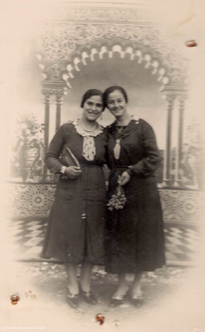 Eluteria Ramos y Alejandra Alcolado.