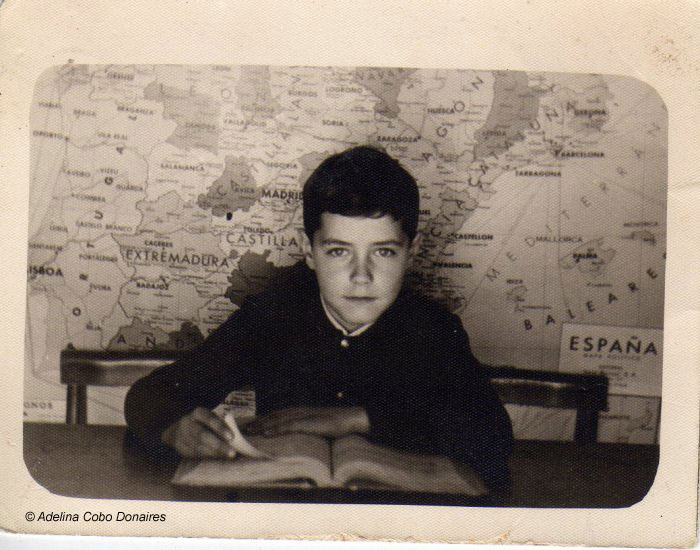 Pedro Cobo Donaires en la Escuela.