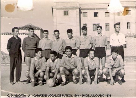 C.D. Vilorta A. Campeón Local de Fútbol el 18 de Julio de 1964.