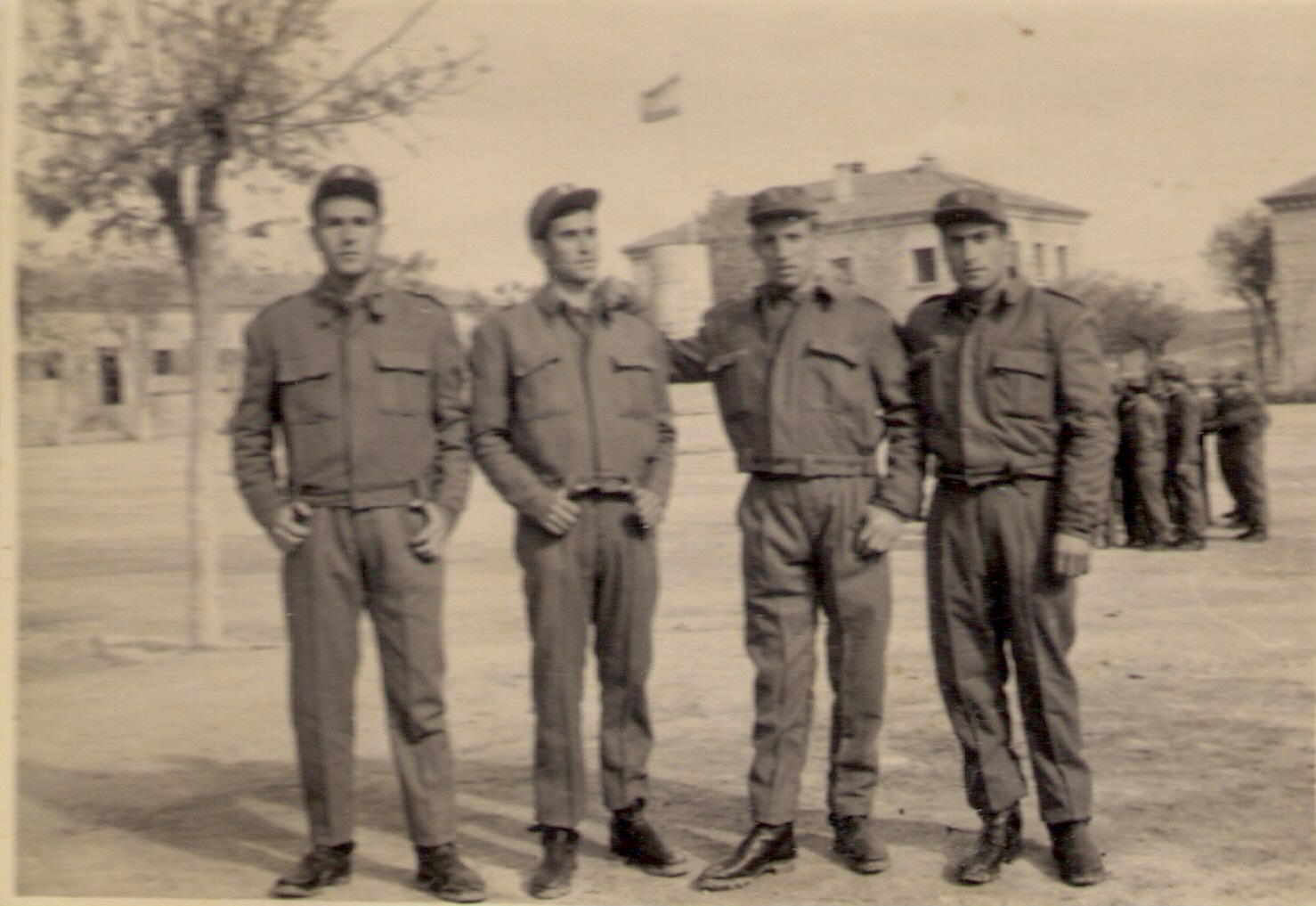 Colmenar Viejo, cuatro moteños, Ernesto, Mota, Pablo y José López.