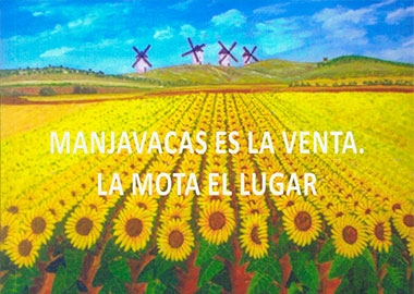 Manjavacas es la venta. La Mota el lugar