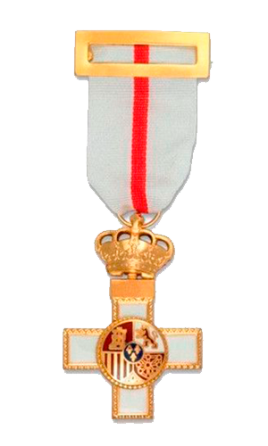 Medalla al Mérito Militar con distintivo Blanco