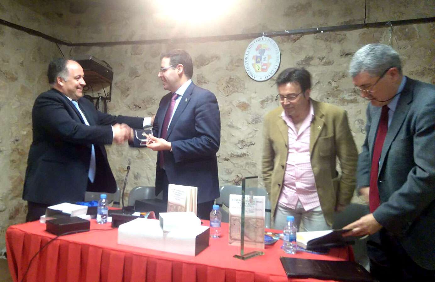 Benjamín Prieto, nombrado Socio Honorífico de la Asociación de Amigos por la Historia de Mota del Cuervo