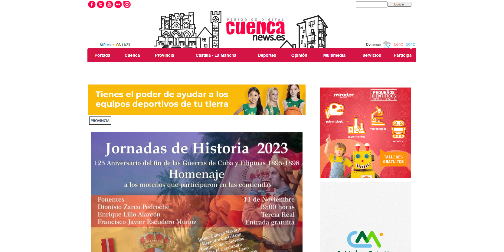 Jornadas de Historia 2023 de Mota del Cuervo