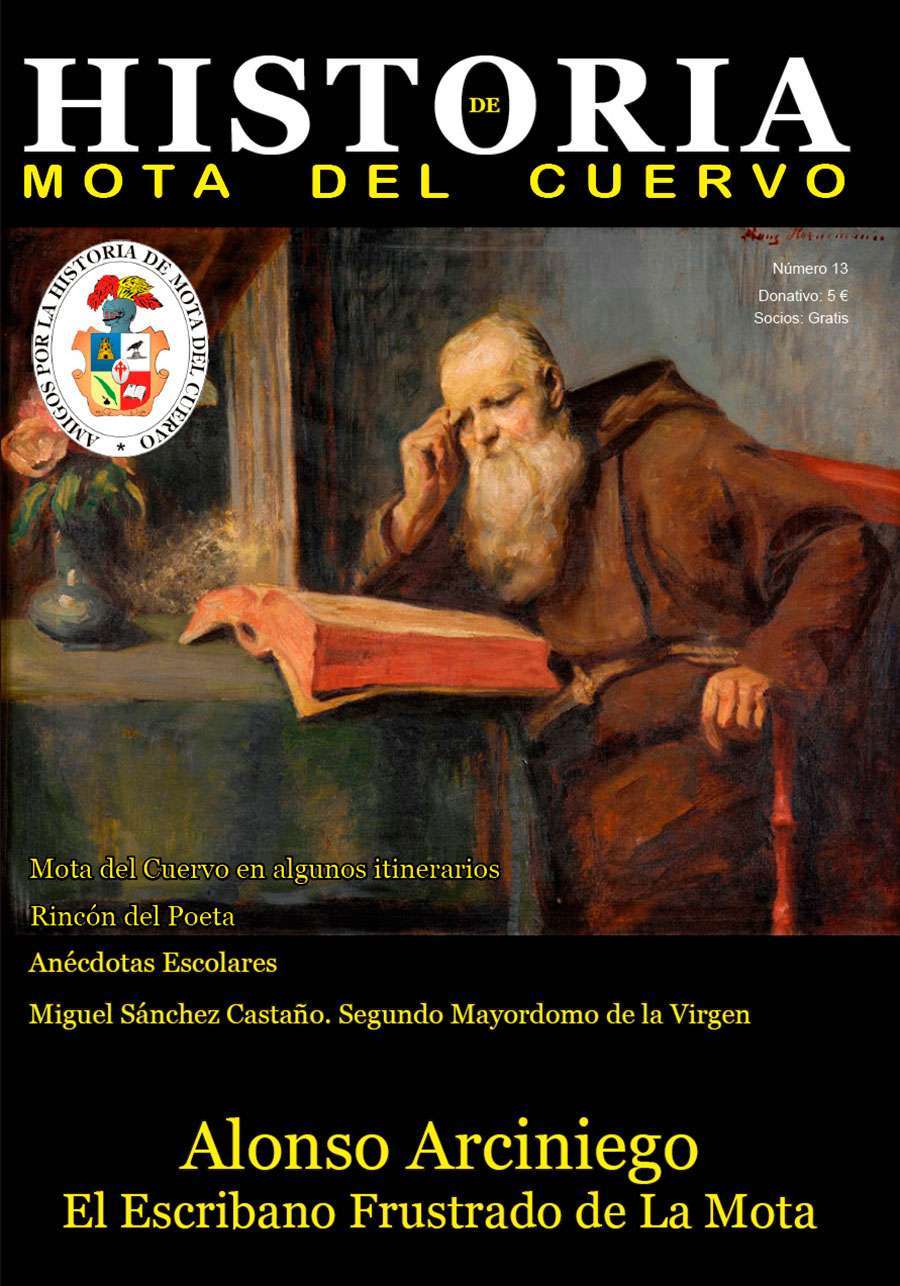Disponible la revista 13 de Historia de Mota del Cuervo