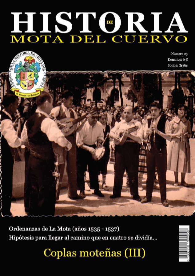 Ya disponible la revista 25 de Historia de Mota del Cuervo
