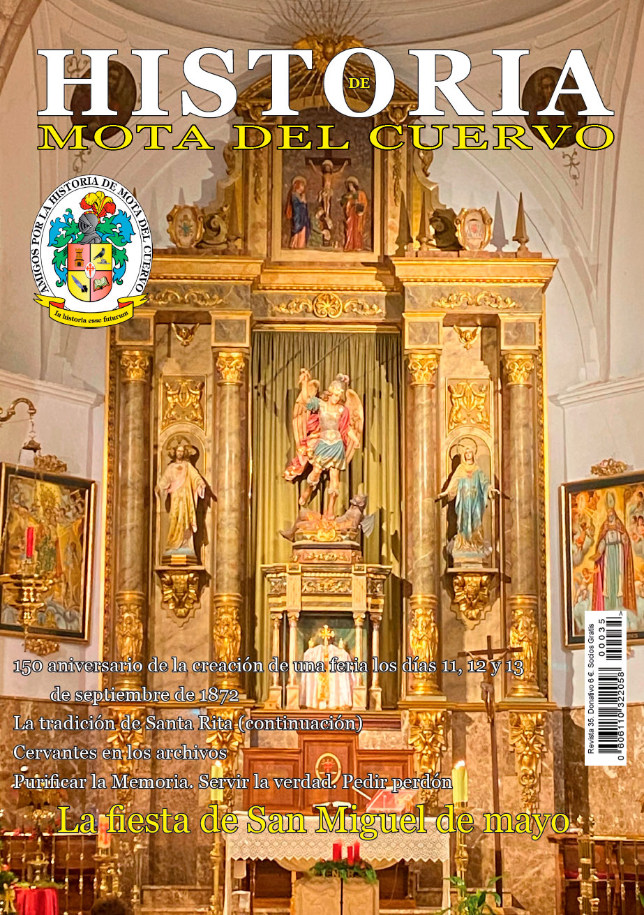 Ya disponible la revista 35 de Historia de Mota del Cuervo
