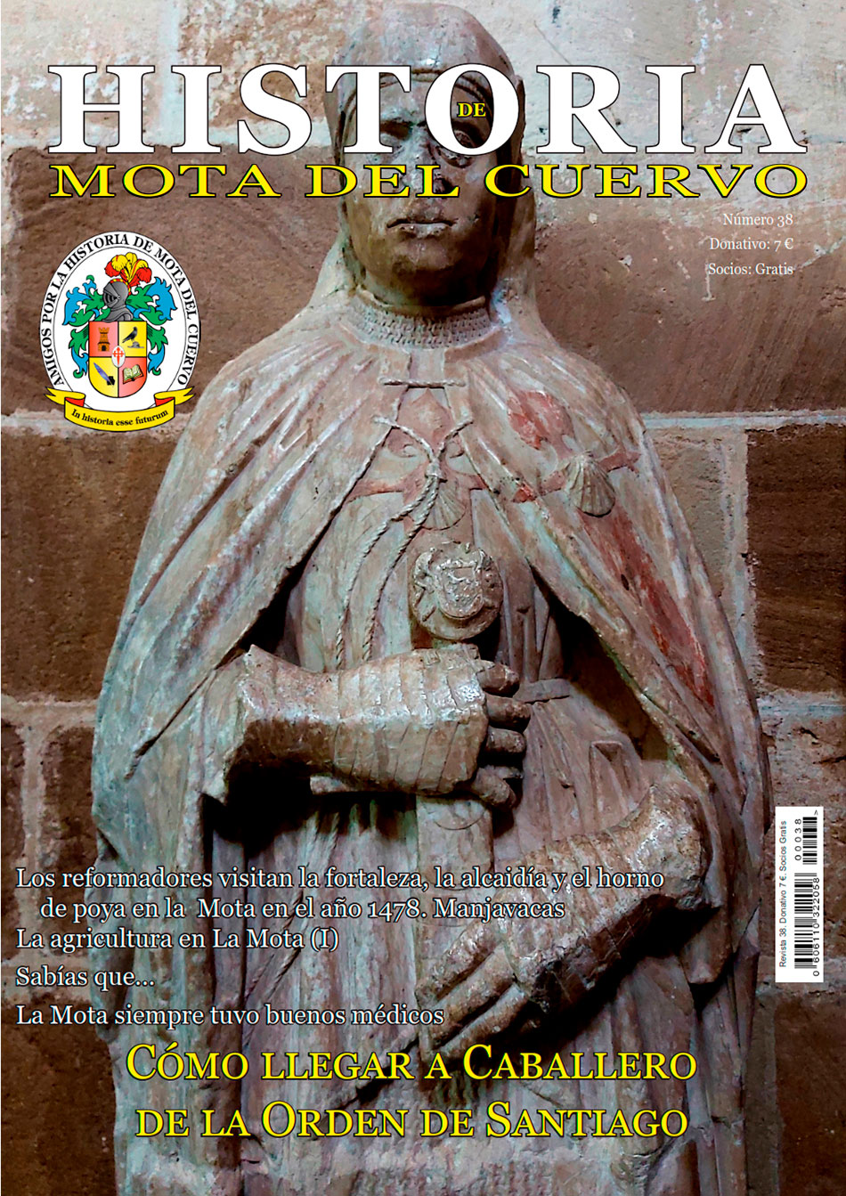 Ya disponible la revista 38 de Historia de Mota del Cuervo
