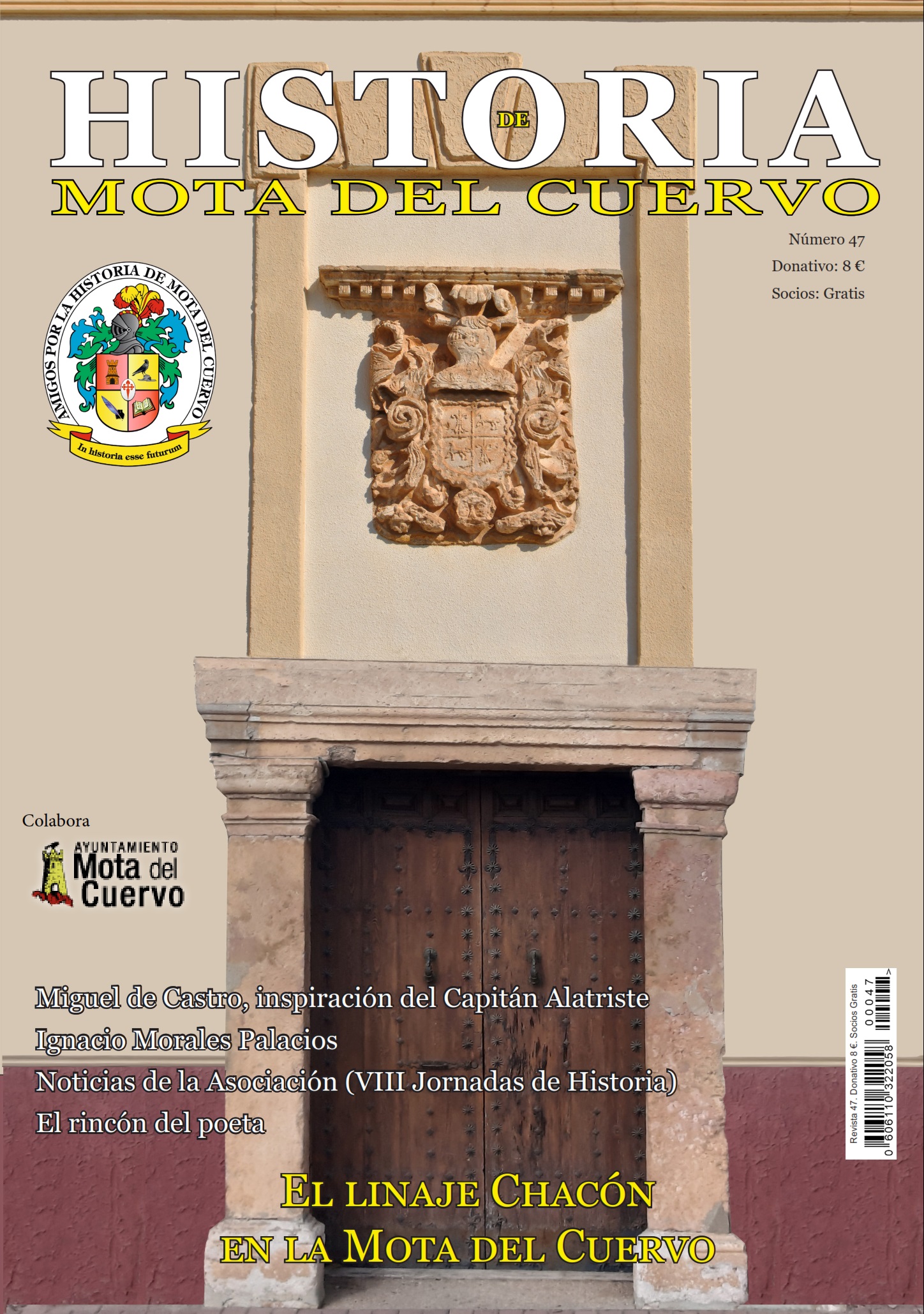 Ya disponible la revista 47 de Historia de Mota del Cuervo
