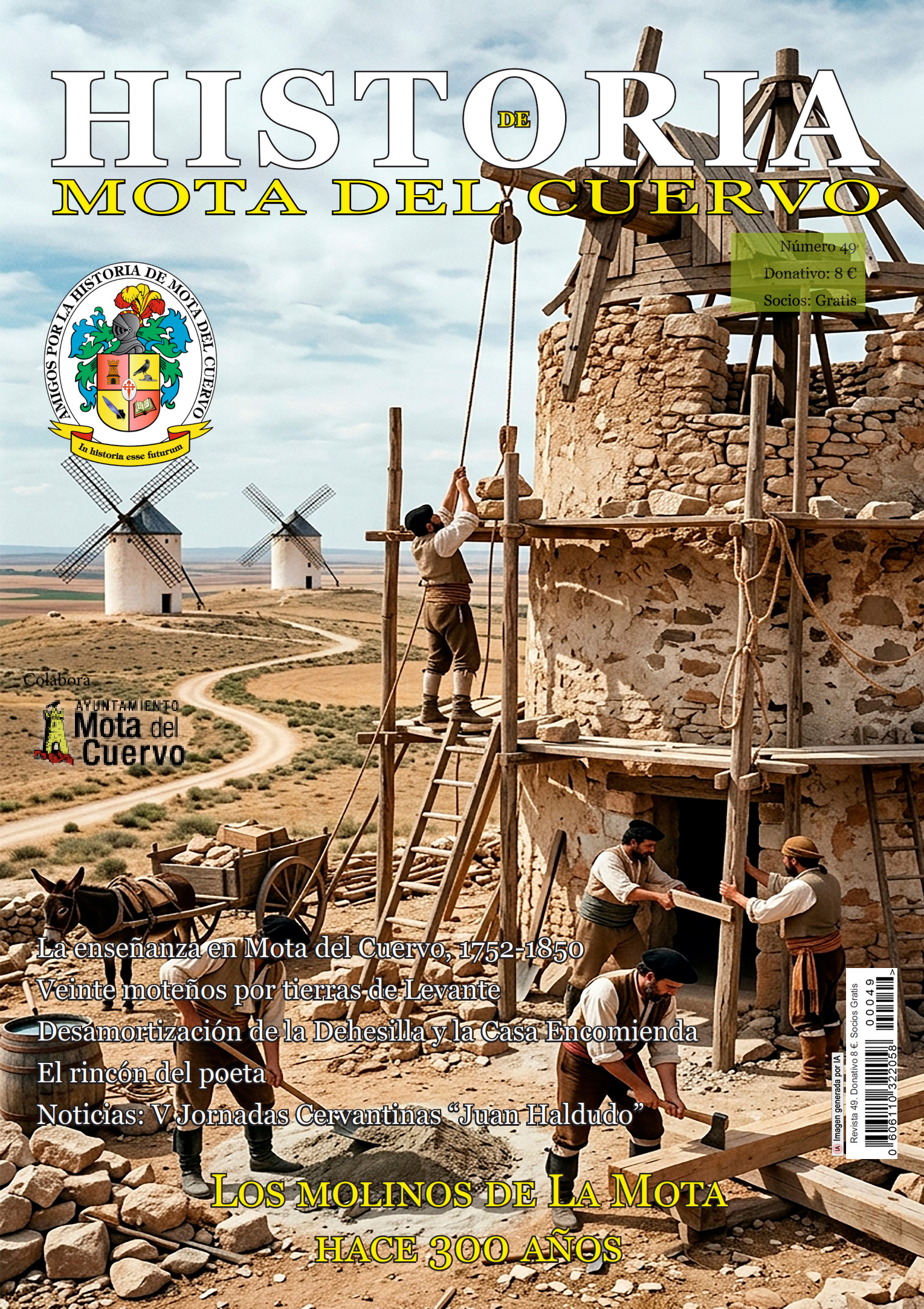 Ya disponible la revista 49 de Historia de Mota del Cuervo
