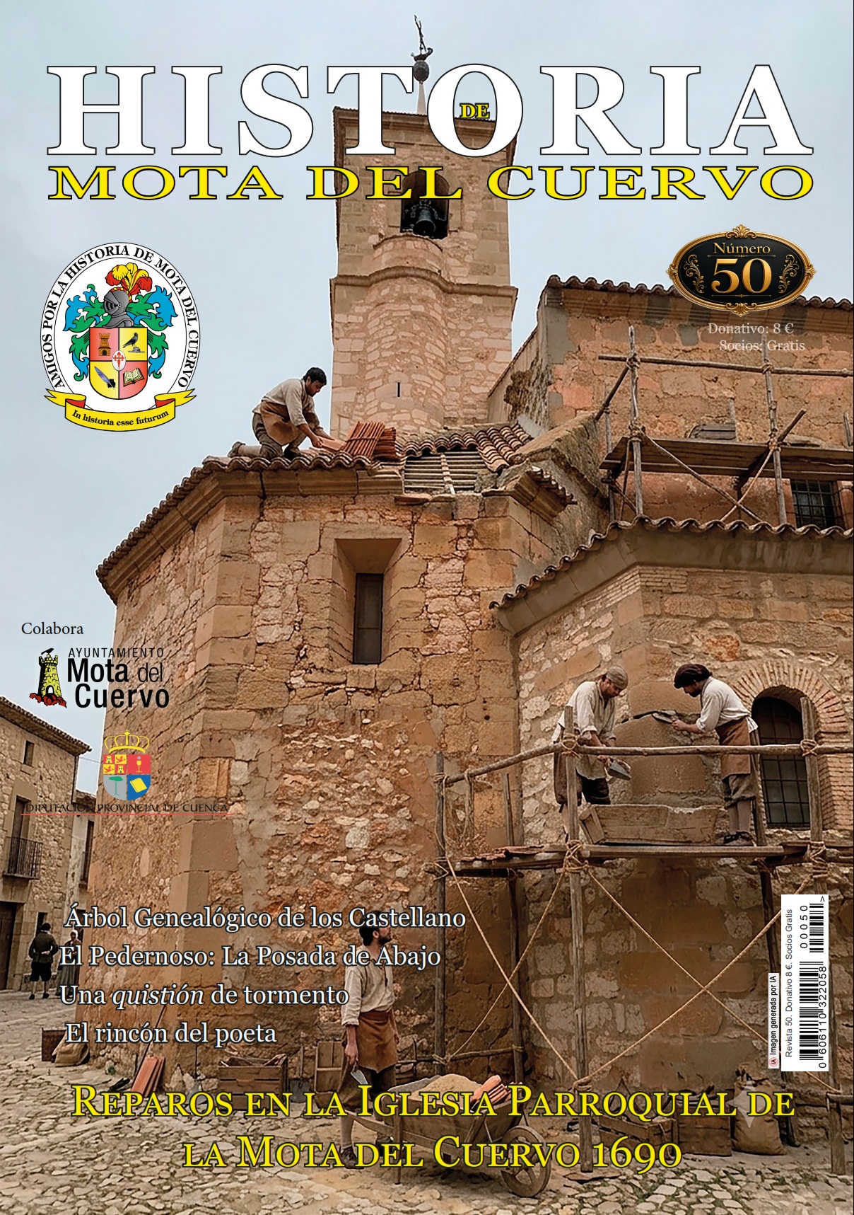 Ya disponible la revista 50 de Historia de Mota del Cuervo
