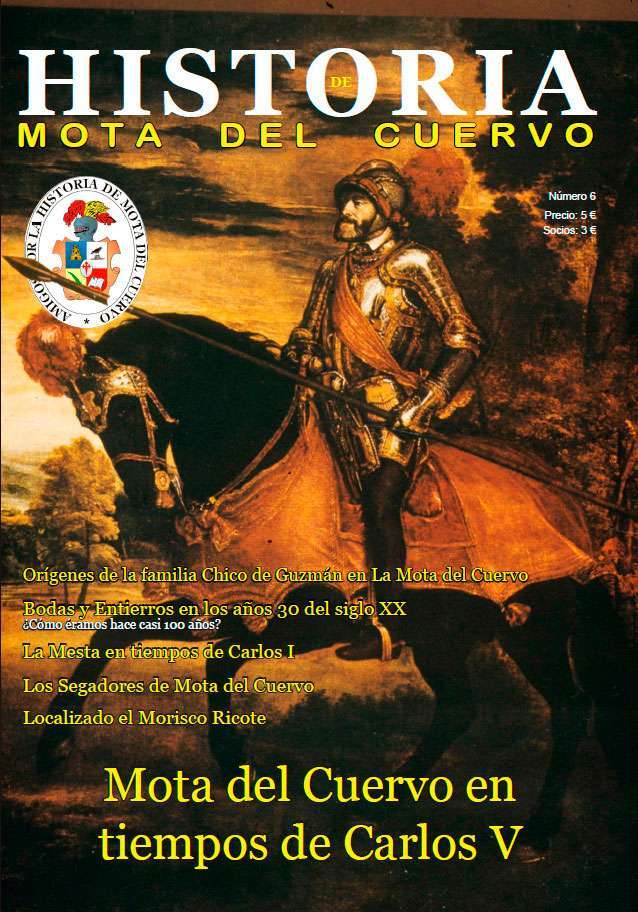 Disponible la revista 6 de Historia de Mota del Cuervo