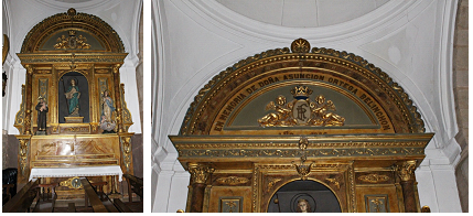 Altar en memoria de Dª Asunción Ortega Belinchón