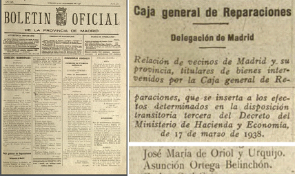 Boletín Oficial de la provincia de Madrid