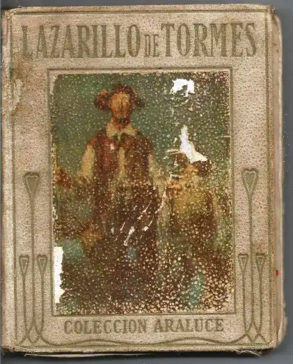 Ejemplar del Lazarillo de Tormes de la colección Araluce