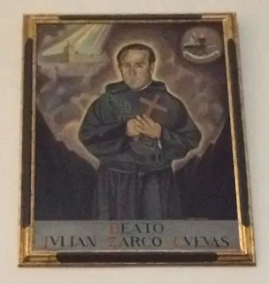 Cuadro del Agustino de Mota del Cuervo, Beato Julián Zarco Cuevas