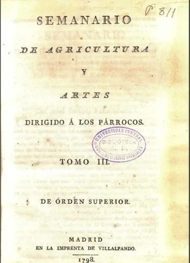 Semanario de agricultura