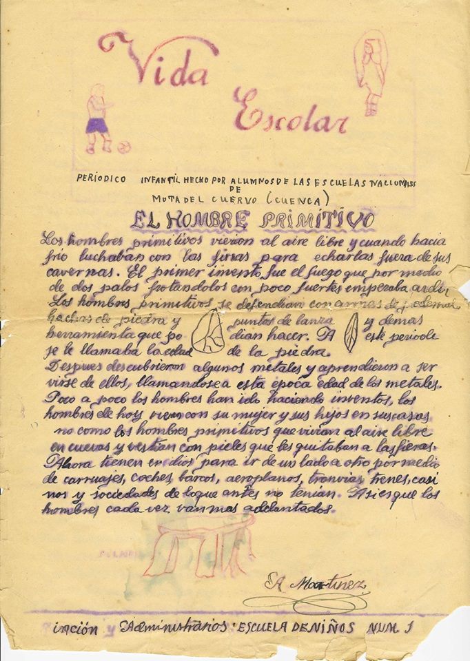 Periódico 'Vida Escolar'